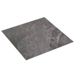 Planche de plancher pvc autoadhsif 5, 11 m noir avec motif vidaxl vidaxl