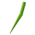 Plantoir en m�tal - suan - 27 cm x 3 cm - vert - garantie 2 ans