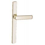 Plaques bec - de - cane �troites pour poign�es porte - champagne - rivi�ra vachette