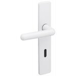 Plaques bec - de - cane pour poign�es - polyamide blanc - arcolor 8800 vachette