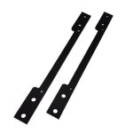 Plaques coulissantes pour ferme portail - noir - dcac632 - - - - 9004