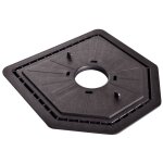 Plaque a dalle cleman - dimensions : 218 mm x 218 mm