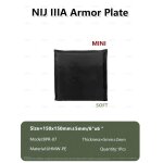 plaques pare - balles souples / dures nij iiia nij iii gilet balistique , sac  dos pare - balles, ...