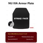plaques pare - balles souples / dures nij iiia nij iii gilet balistique , sac  dos pare - balles, ...