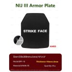plaques pare - balles souples / dures nij iiia nij iii gilet balistique , sac  dos pare - balles, ...