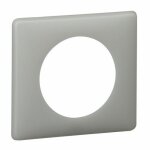 Plaques poudr� c�liane - 3 postes - basalte legrand