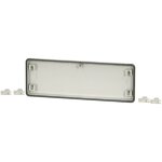Plaque pour presse - toupes plein(e) eaton 24355 gris (l x l x h) 23 x 329 x 116 mm