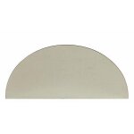 Plaque de propret aluminium demi - lune - adhsive - 150x300 mm bricozor