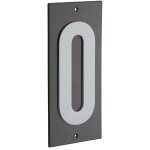Plaque signal�tique 0 56x130mm � visser - thirard