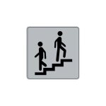 Plaque signaltique srie iso 7001 - escalier