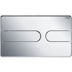 Plaque de commande de wc visign for style 23 pour r�servoir prevista 8613. 1 - chrom� viega
