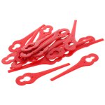 Plaquettes de coupe par 20 pour coupe bordures mac allister, coupe bordures florabest, coupe bordures ...