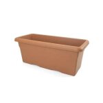Plastiken jardiniere rectangulaire ø 100 x 44 cm - terracotta Plastiken jardiniere rectangulaire ø 100 x 44 cm - terracotta
