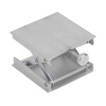 Plate - forme de levage de niveau en alliage d'aluminium, support de laboratoire, cric, support de laboratoire ...