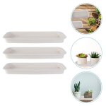 Plateaux en plastique pour pots de fleurs, plat a eau, jardinires d'extrieur, fournitures de jardin, ...
