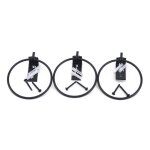 Plateaux de pot de fleur en m�tal, support mural pliant pour anneau de pot de fleur, support de plateau ...