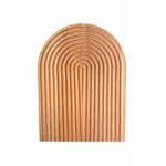 Plateau a th� en bois de style nordique, assiette de table de service, collations, stockage des aliments, ...