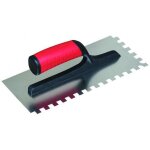 Platoir  colle en inox 28x12 dents 10x10 - taliaplast - 440130