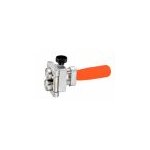 Plieuse courbe 25 mm - outil pour relever le zinc de 90 à 180 maximum - edma Plieuse courbe 25 mm - outil pour relever le zinc de 90 à 180 maximum - edma