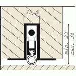 Plinthe automatique ellen - matic 3 elton france calfeutrage 1808154 Plinthe automatique ellen - matic 3 elton france calfeutrage 1808154