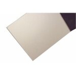 Plinthe de porte adh�sive en aluminium - argent - 250x930 mm bilcocq