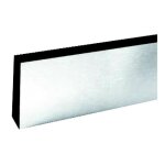 Plinthe de protection en inox poli f17 - 920 x 150 mm duval