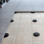 Plot pour dalle fixe 8 mm - spcial epdm - carton de 100 plots