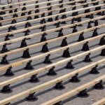 Plot reglable 20 � 30mm terrasse lambourdes jouplast