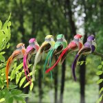 Plume d'oiseau artificielle en mousse, 6 pièces, modèle d'oiseau, décoration de mariage, de jardin, d'extérieu ... Plume d'oiseau artificielle en mousse, 6 pièces, modèle d'oiseau, décoration de mariage, de jardin, d'extérieu ...