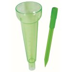 Pluviometre de jardin avec support a planter vert