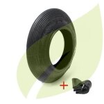 Pneu de brouette 4. 80 / 4. 00 - 8 + chambre  air