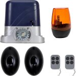 Kit d'automatisation de portail - pni - ap800d - moteur 350w - 2 t�l�commandes - 800 kg