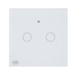 Pni safehome pt202l wifi smart touch switch, 10a, tuya smart app control, compatible alexa et google ...