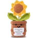 Pocket hug tournesol positif, poupée créative en laine a tricoter tournesol, remplacement de pomme de ... Pocket hug tournesol positif, poupée créative en laine a tricoter tournesol, remplacement de pomme de ...