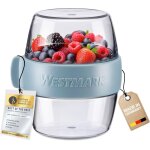 Pocketbox mini, bote pratique meal - prep to go, idale pour les yaourts, fruits, lgumes, snacks, 400 ...