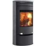 Poele a bois - aduro 1. 1sk - 50315 - 6 kw - stratite gris