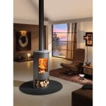 Poele a bois - panadero - sydney ecodesign - 7, 4 kw - bches 50 cm