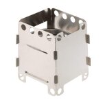 Pole a bois portable en acier inoxydable, pour sports de plein air, camping, randonne picinic, accessoires ...