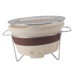 Pole  charbon d'argile chinois intrieur et extrieur, pole  th pour griller le th, pour le camping ...