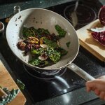 Po�le � frire fiskars norden steel 1067636; 28 cm