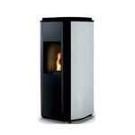 Pole a granuls de bois 5. 5kw blanc / noir mael5blanc