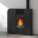 Poêle à granulés de bois godin chronos 491010 - 9 kw - noir Poêle à granulés de bois godin chronos 491010 - 9 kw - noir