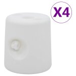 Poids de tonnelle 4 pcs pe blanc Poids de tonnelle 4 pcs pe blanc