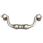 Poign�e 2 attaches rustiques fer - entraxe 115mm bouvet