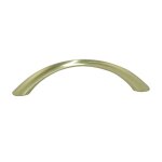 Poigne contemporain zamak entraxe 96mm finition laiton satin - cadap - 00451 / 6s
