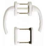 Poign�e double de baie coulissante pvc - saillie normale - tokyo hoppe