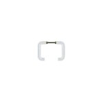 Poignées doubles pour plaque ou rosace - nylon blanc - zd 94 f normbau Poignées doubles pour plaque ou rosace - nylon blanc - zd 94 f normbau