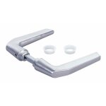 Poign�e double de portail - aluminium - carr� de 8 x 60 mm - 3006m locinox