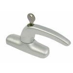 Poign�e de fen�tre oscillo - battante � cl� - menuiserie aluminium - n�fer fapim