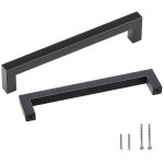 Poignee de meuble cuisine - vevor - 30pcs poignée meuble armoire de cuisine carrée acier inox 128 mm ... Poignee de meuble cuisine - vevor - 30pcs poignée meuble armoire de cuisine carrée acier inox 128 mm ...